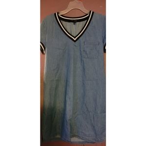 As U Wish v-neck skater dress